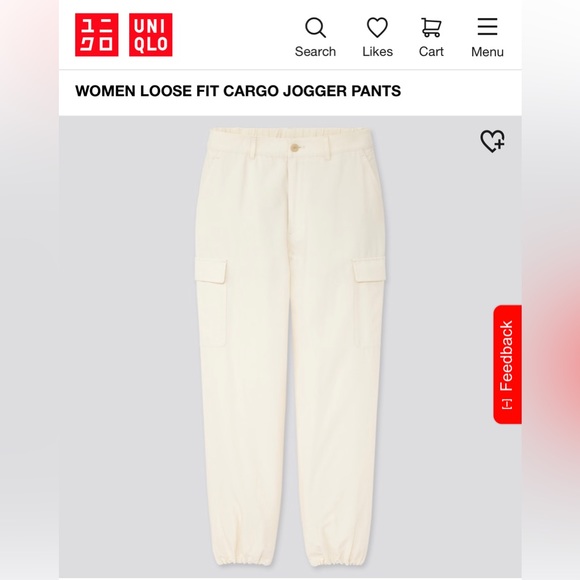 BNWT Uniqlo cargo pants - Picture 3 of 3